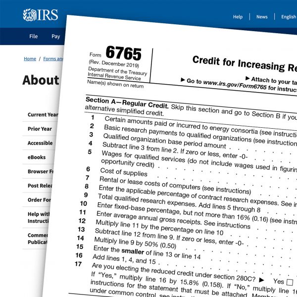 Tax credit form